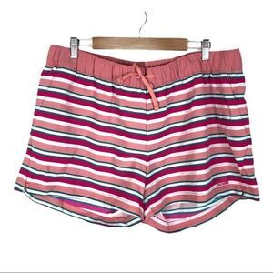 -The North Face Striped Shorts NWT XL